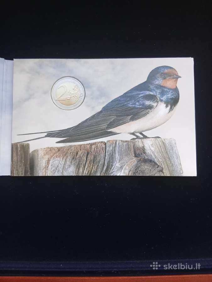 Estija 2 eur The Estonian national bird - nuotraukos Nr. 2