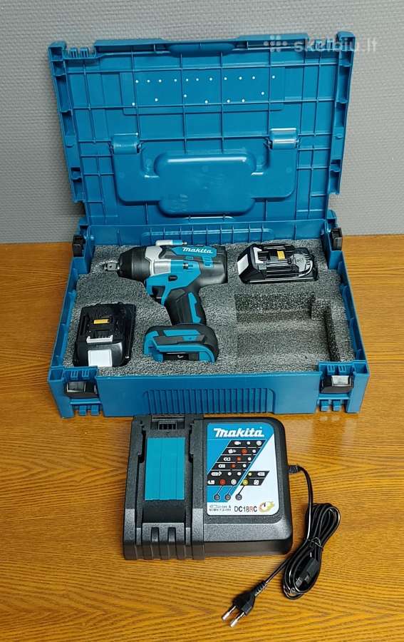 Smūginis veržliasukis Makita Dtw700 - nuotraukos Nr. 9