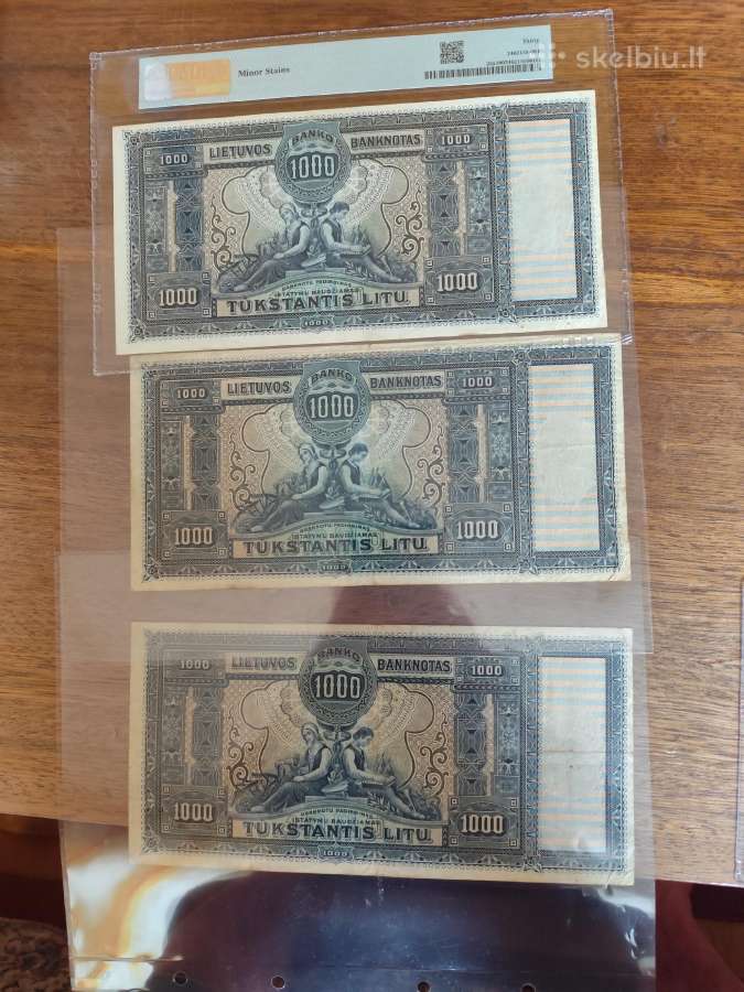 1000 litų 1924 kiti pigesni - nuotraukos Nr. 2