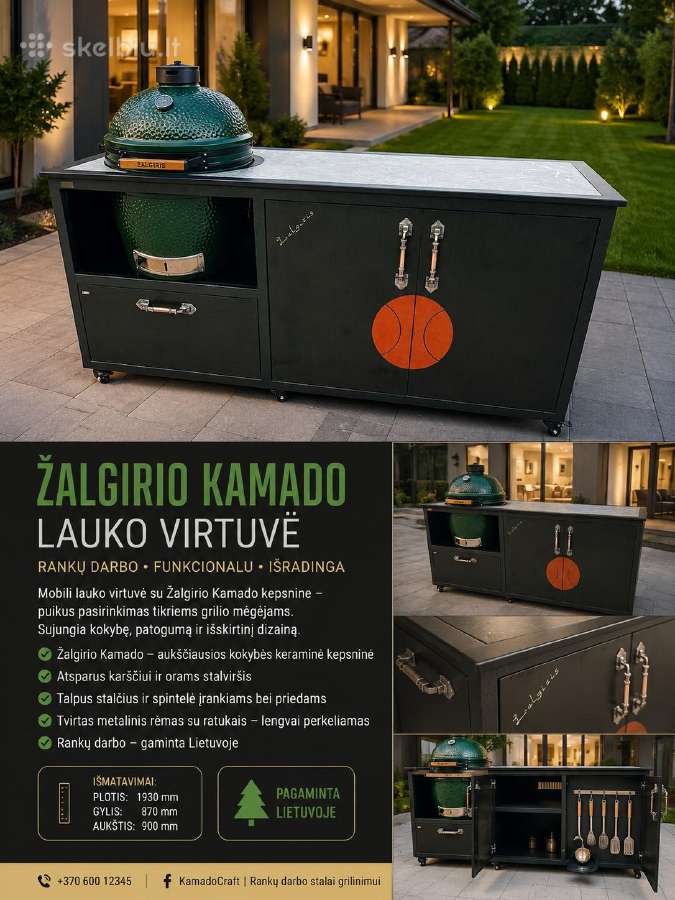 Žalgirio Kamado stalas - nuotraukos Nr. 2