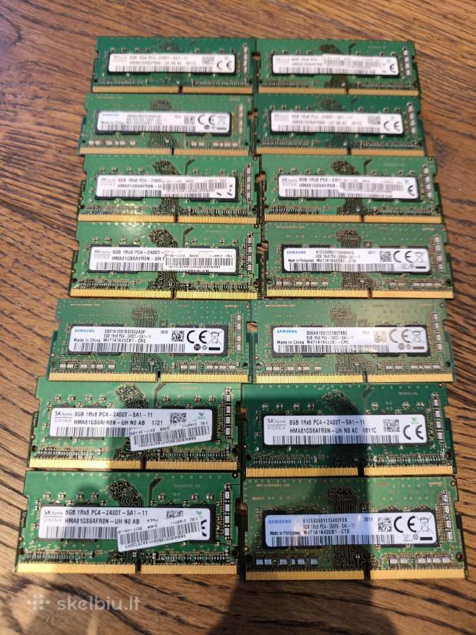 So-dimm ddr4 - ddr3 RAM /atmintis 8gb - nuotraukos Nr. 2