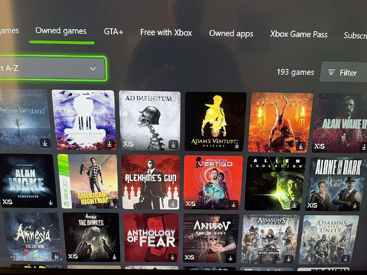Xbox Series S su 2 pulteliais ir 200 žaidimų +Gta6 - nuotraukos Nr. 2