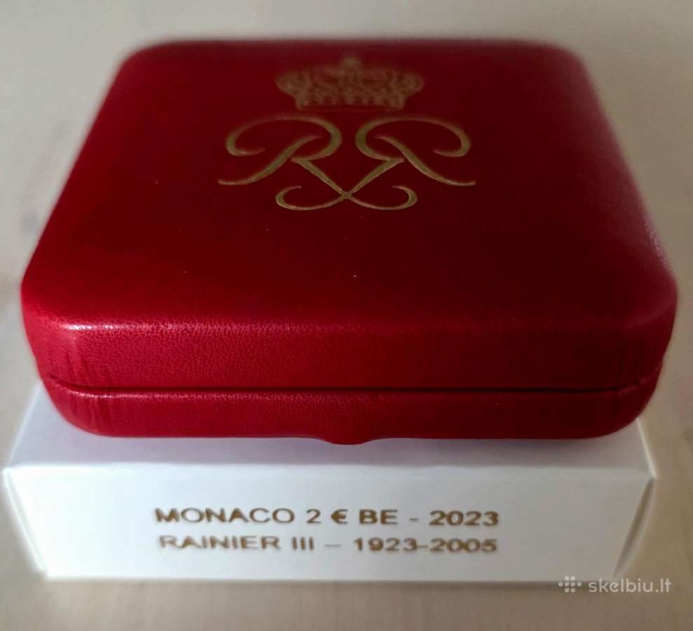 Proginė 2 Eur moneta Monakas 2023 (Rainier III) - nuotraukos Nr. 3
