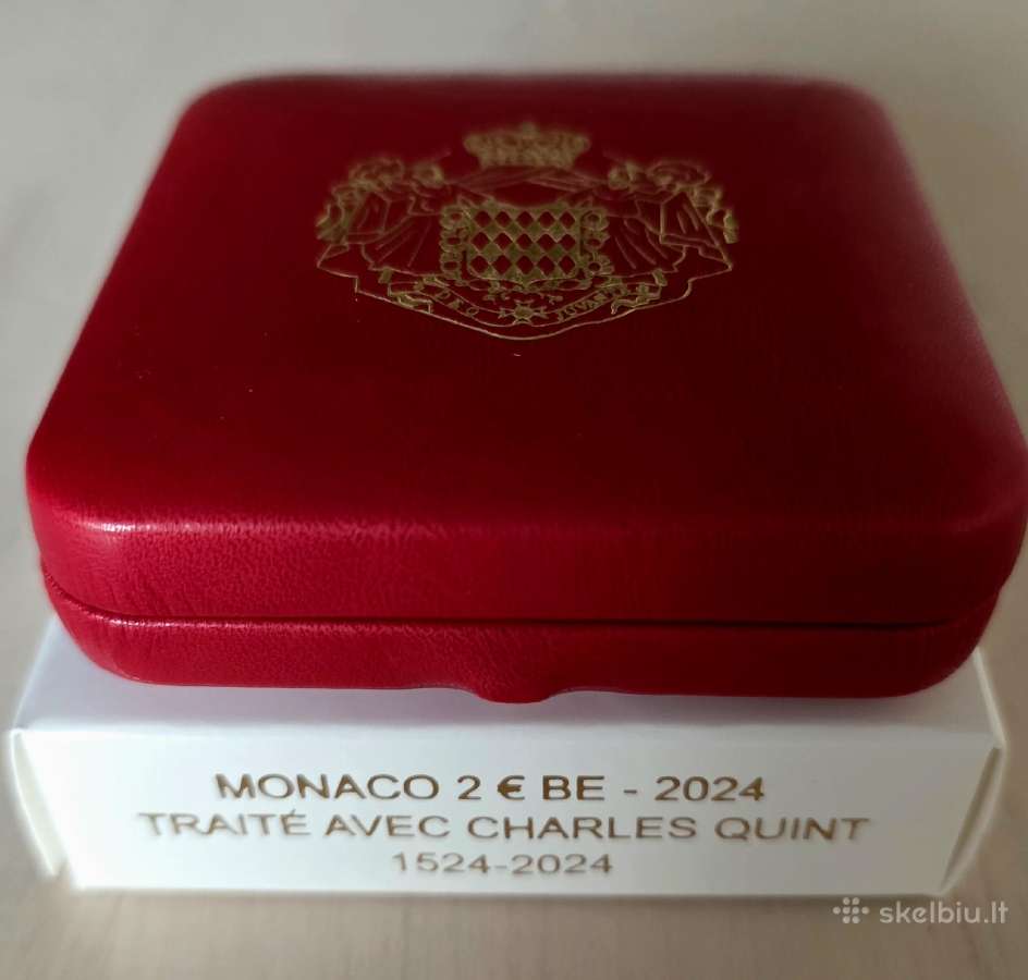 Proginė 2 eur moneta Monakas 2024 (Karolis V) - nuotraukos Nr. 3