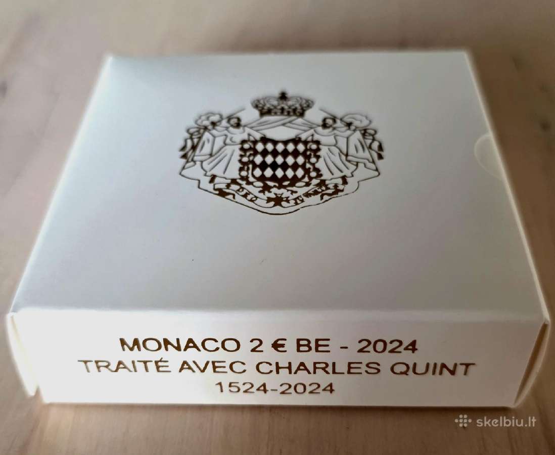 Proginė 2 eur moneta Monakas 2024 (Karolis V) - nuotraukos Nr. 4