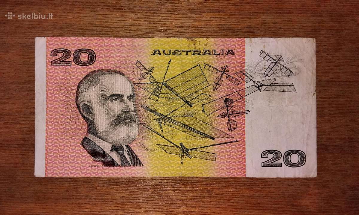 Australijos 20 $ banknotas - nuotraukos Nr. 2