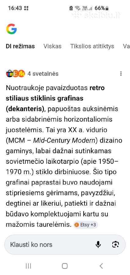 Ąsočiai,grafinai - nuotraukos Nr. 6
