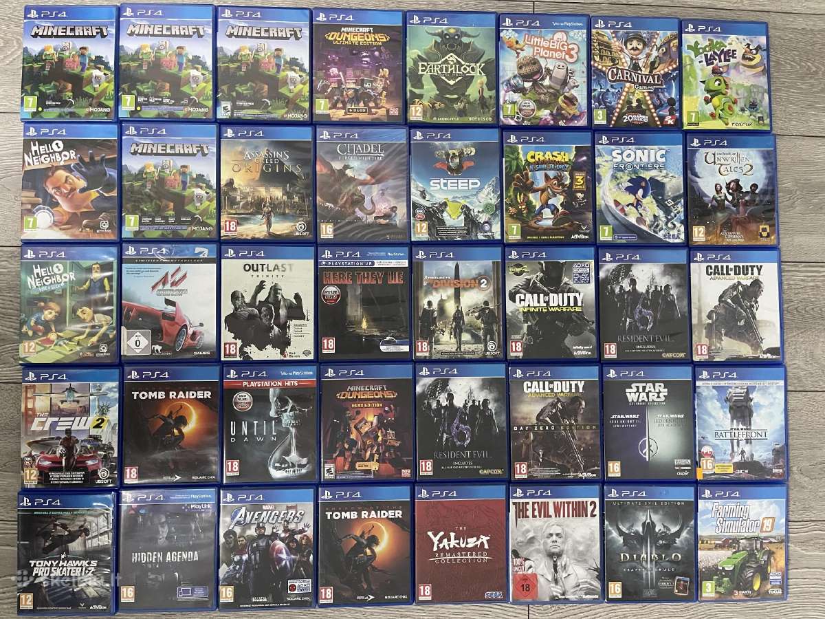 08-21 Atnaujinta! Ps4 / Ps5 / Ps Vr psvr žaidimai - nuotraukos Nr. 9