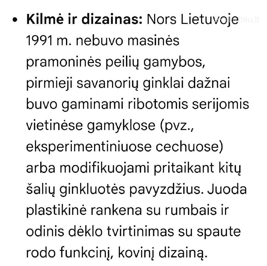 Lietuvos savanoriu peilis durklas - nuotraukos Nr. 7