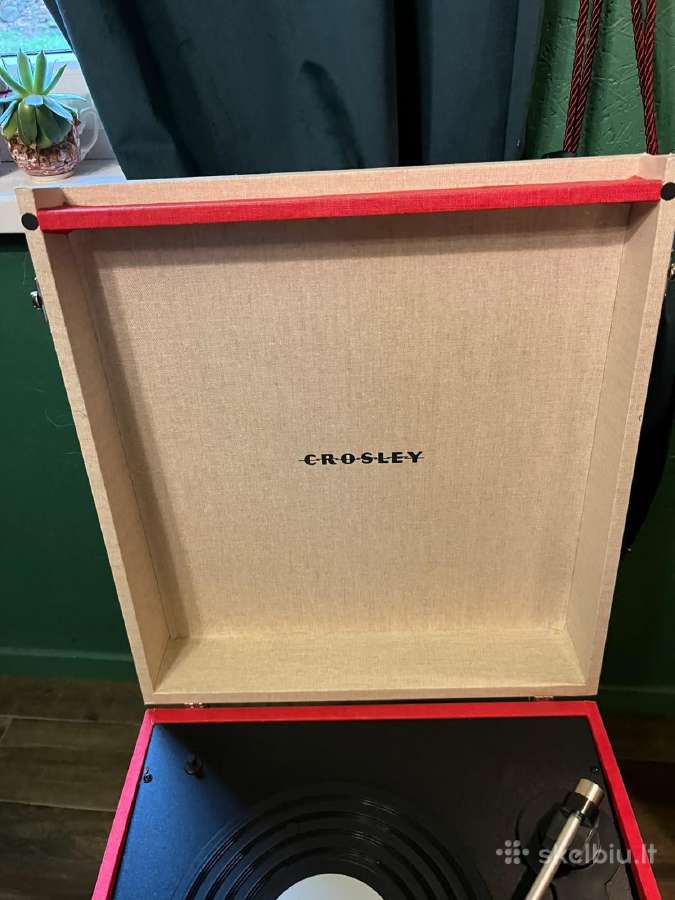 Crosley vinilinių plokštelių grotuvas ant kojelių - nuotraukos Nr. 3