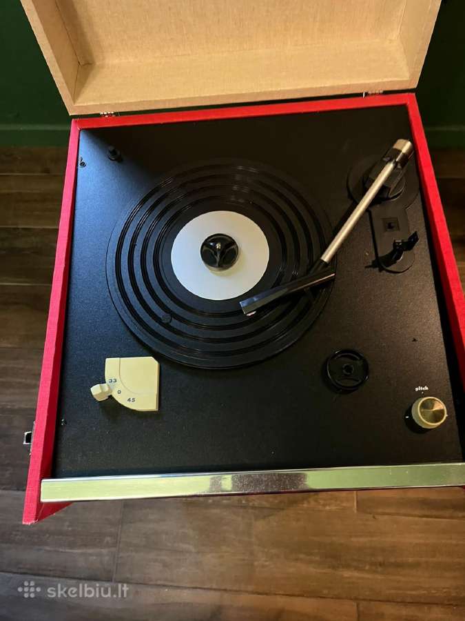 Crosley vinilinių plokštelių grotuvas ant kojelių - nuotraukos Nr. 4