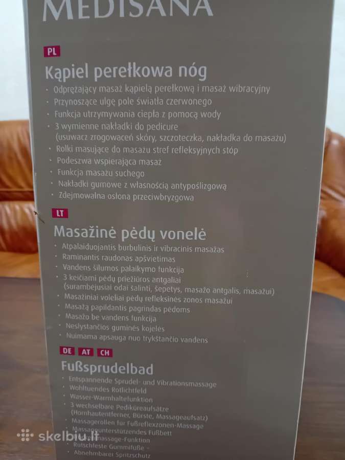 Parduodame naują, įpakuotą pėdų spa - nuotraukos Nr. 2