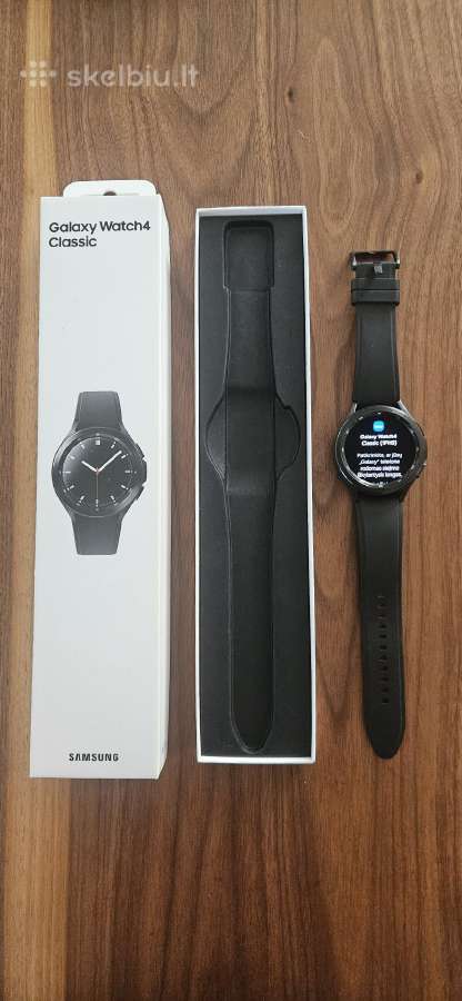 Išmanusis laikrodis Samsung Galaxy Watch 4 Classic - nuotraukos Nr. 3