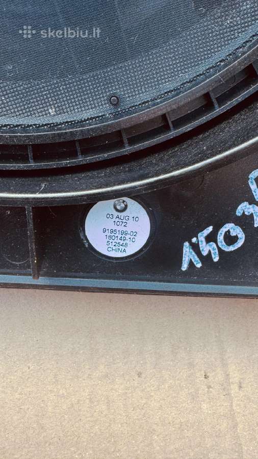 Garso kolonele Bmw f10 kaires puses - nuotraukos Nr. 4