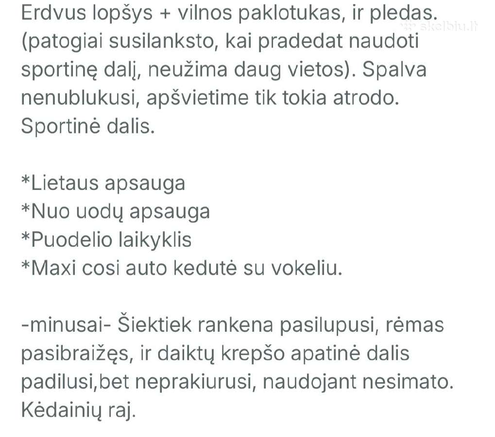 Vežimas bugaboo - nuotraukos Nr. 10