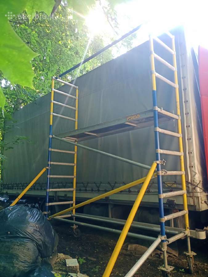 Aliuminis bokštelis su paaukštinimais 3,50 aukšti - nuotraukos Nr. 2