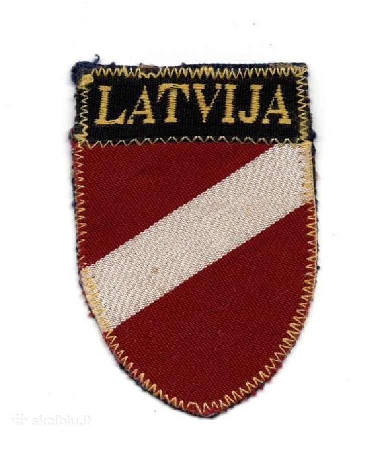 Latvių savanorių antsiuvai (skydeliai) - nuotraukos Nr. 4