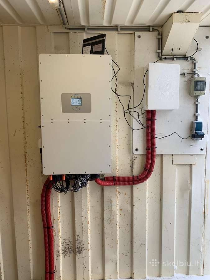 Parduodamas Hibridinis 60kw Galios Saulės Parkas - nuotraukos Nr. 3