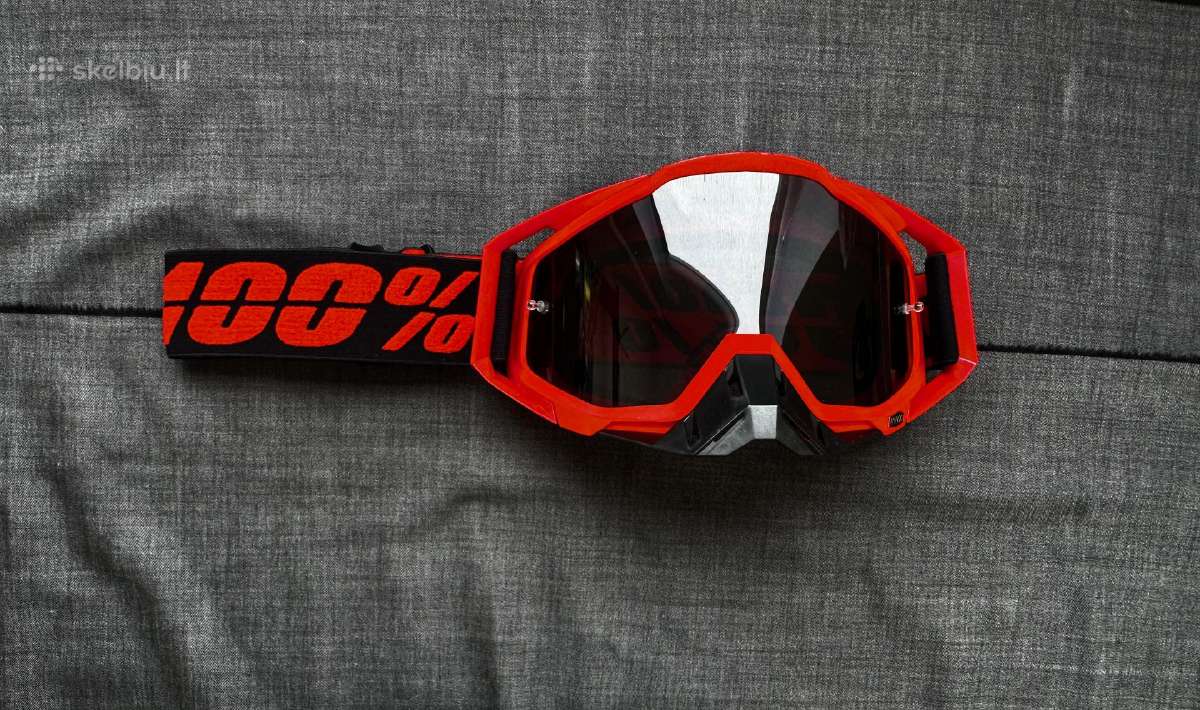 Dviračiu Akiniai Motocross MTB Dh 100% Goggles - nuotraukos Nr. 7