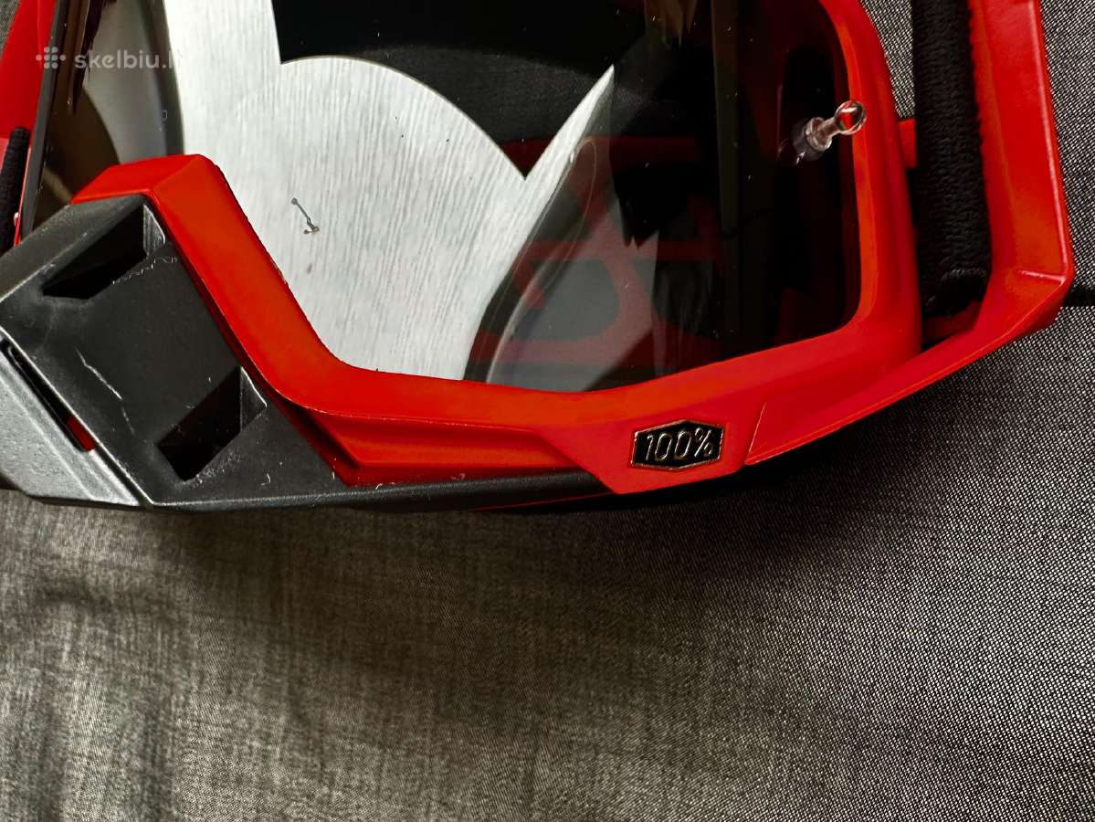 Dviračiu Akiniai Motocross MTB Dh 100% Goggles - nuotraukos Nr. 8