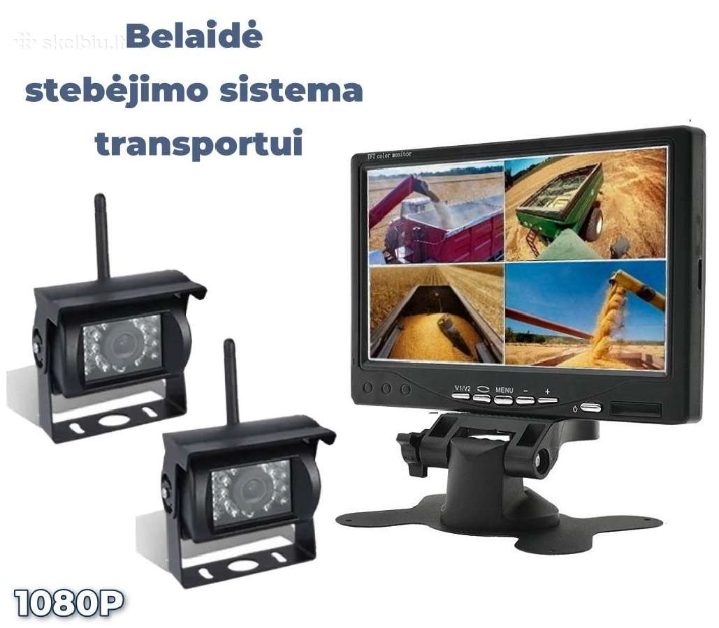 Kameros kombainams, vilkikams ir kitam transportui - nuotraukos Nr. 3