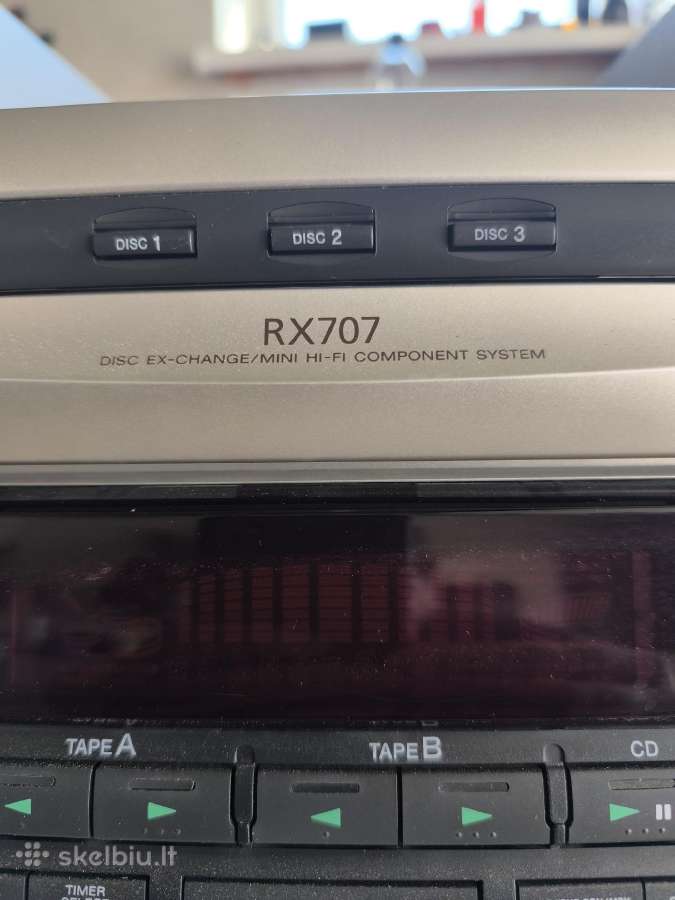 Muzikinis centras Sony Rx 707 - nuotraukos Nr. 8