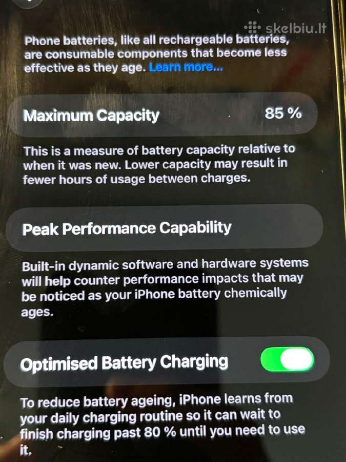 iPhone 13 Pro Max 128gb - nuotraukos Nr. 4