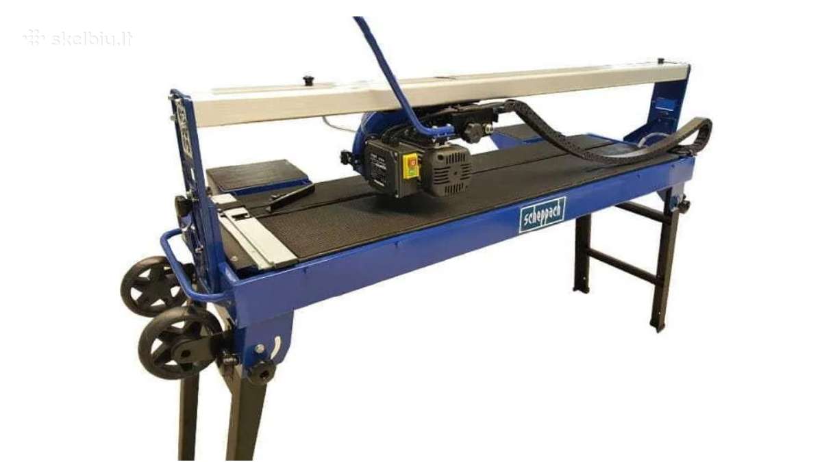 Plytelių pjovimo staklės Scheppach Fs4700, 1200 W - nuotraukos Nr. 3