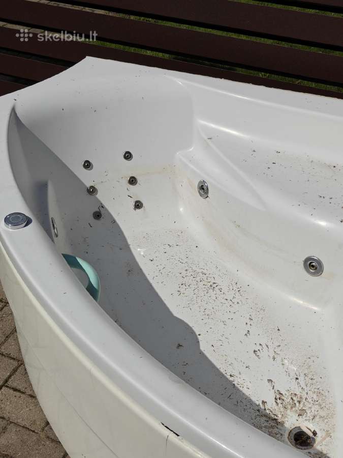 Vonia su jacuzzi 1500mm x 1500mm x 610 mm - nuotraukos Nr. 4