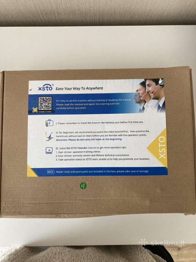Parduodamas Naujas elektrinis laiptų kopiklis Xsto - nuotraukos Nr. 6