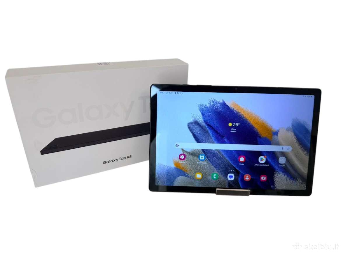 Samsung Galaxy Tab A8 +Sim (sm-x205) +3 mėn. garan - nuotraukos Nr. 2
