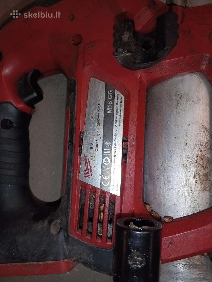 Milwaukee M18gg tepalo svirkstas - nuotraukos Nr. 2