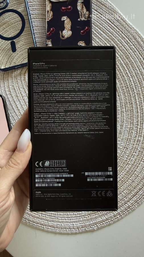 iPhone 13pro 128gb - nuotraukos Nr. 3