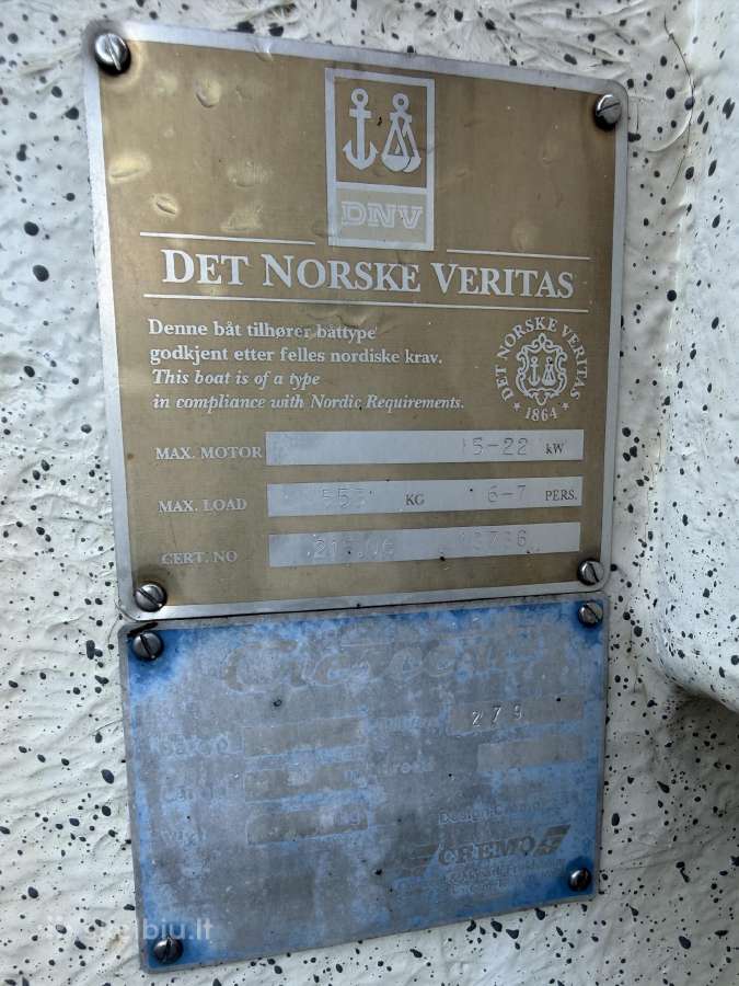 Crescent 465 valties komplektas - nuotraukos Nr. 18