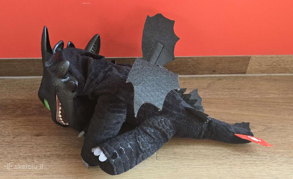How To Train Your Dragon - Toothless žaislas - nuotraukos Nr. 3