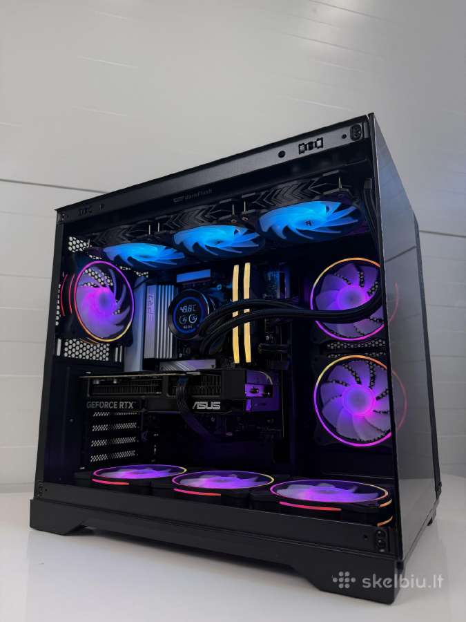 Stacionarus Žaidimų Pc Rtx 5070 Ryzen 7 7800x3d - nuotraukos Nr. 9