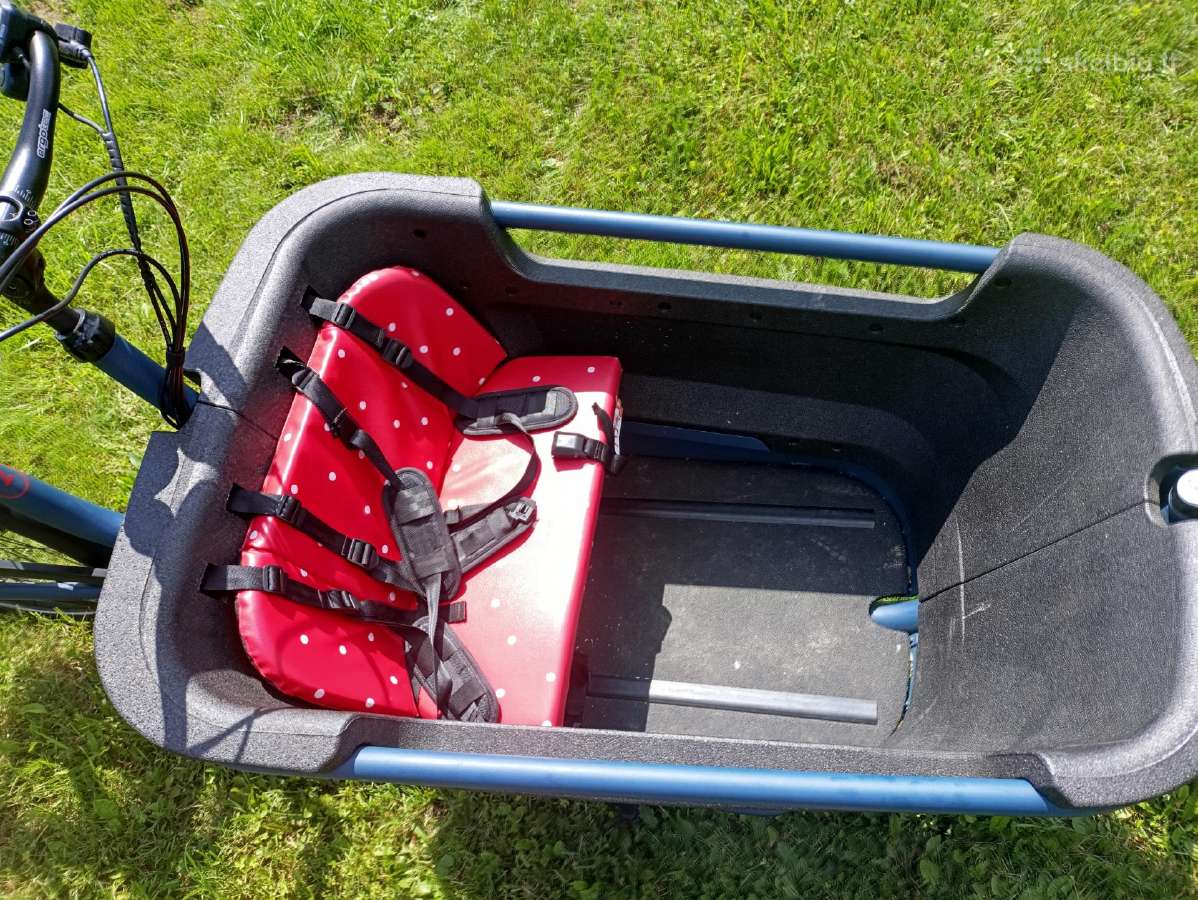 Winora elektrinis cargo dviratis su bosch varikliu - nuotraukos Nr. 6