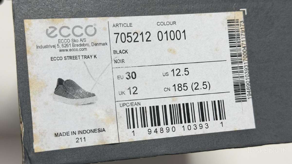 Ecco vaikiški batai 30 dydis - nuotraukos Nr. 3