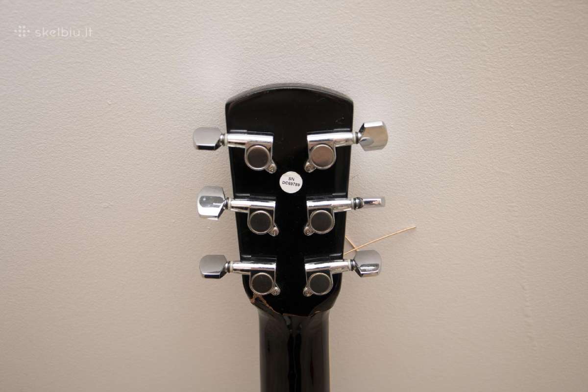 Akustinė gitara Nashville Gsd-60-bk - nuotraukos Nr. 7