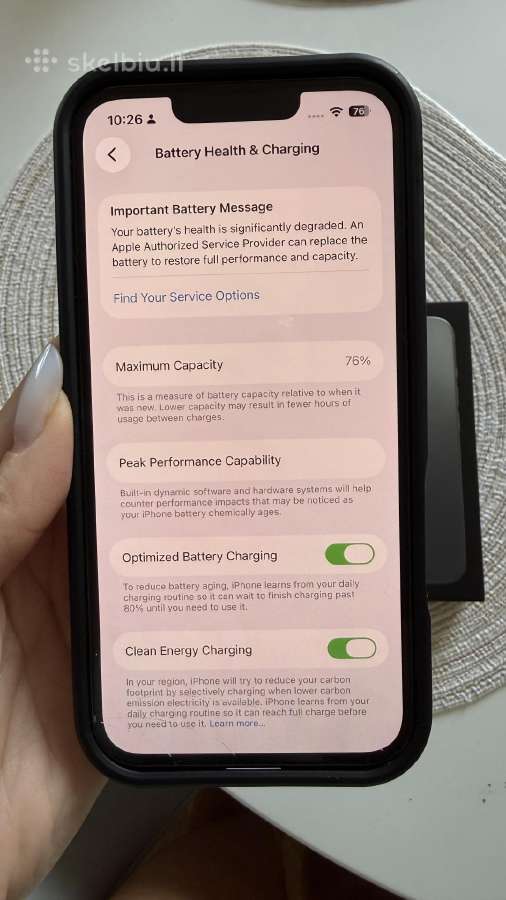 iPhone 13pro 128gb - nuotraukos Nr. 4