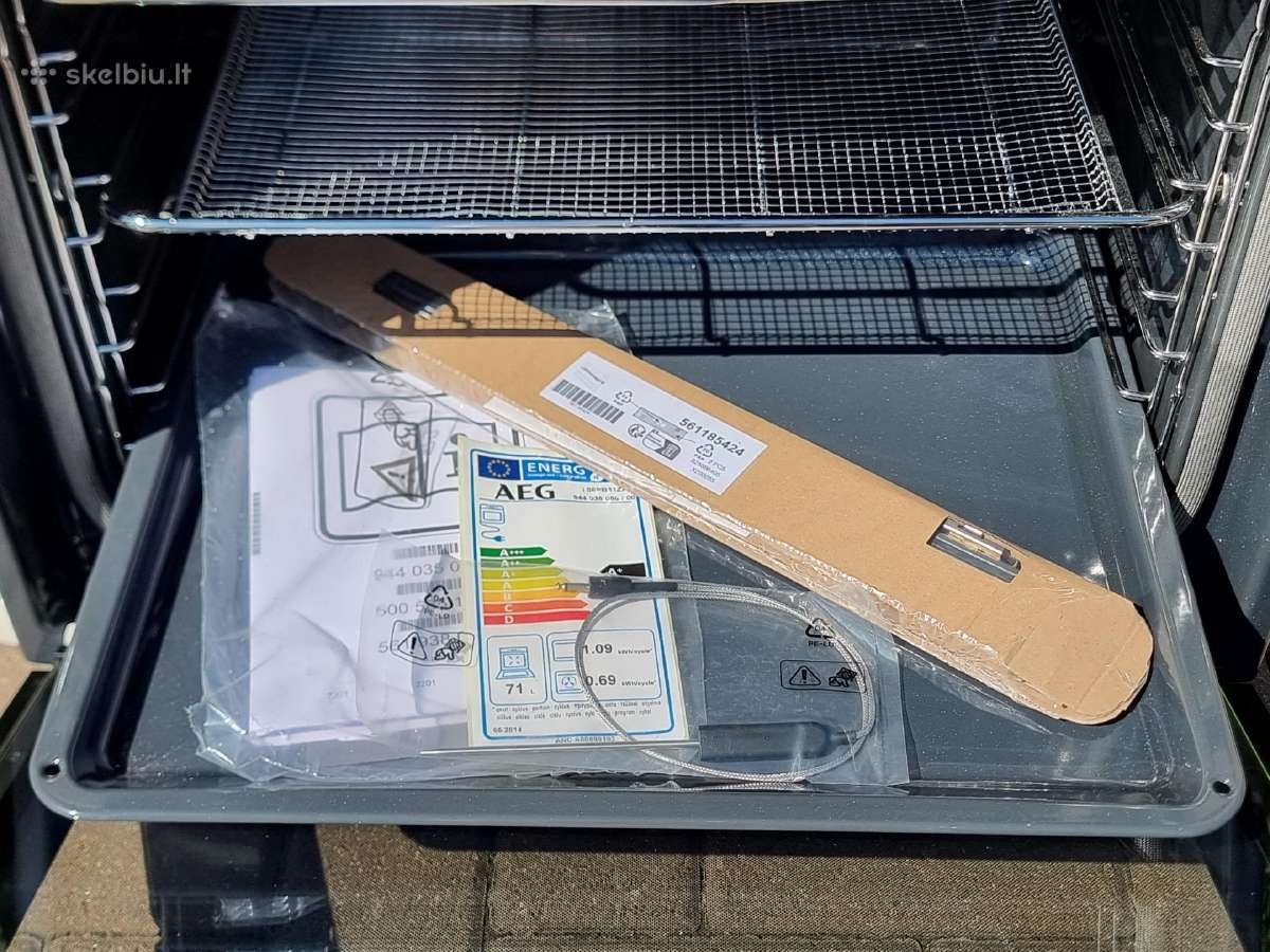 Nauja Aeg Ts6pb51zab su pirolize+ garantija - nuotraukos Nr. 19