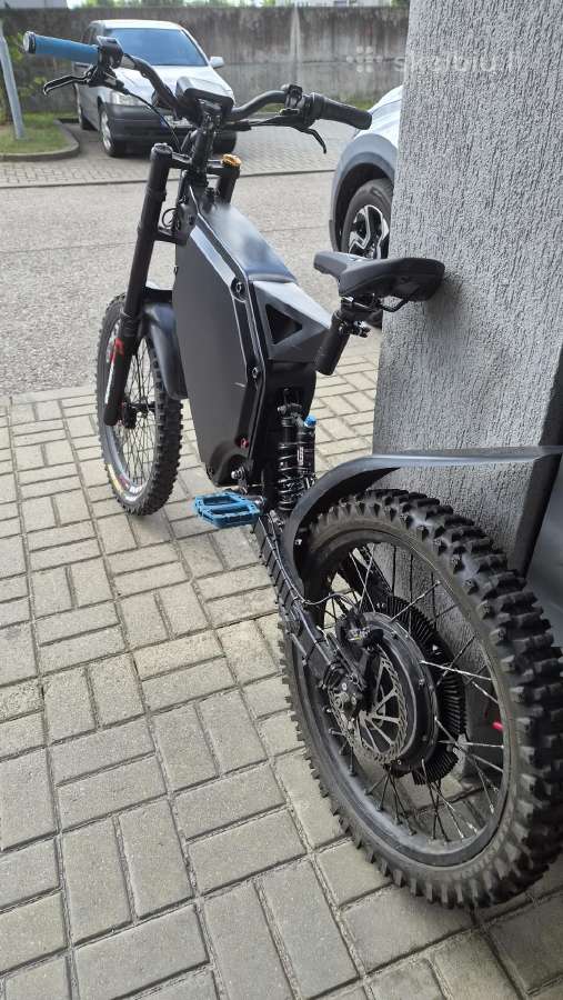 Enduro ebike 12kw. - nuotraukos Nr. 2