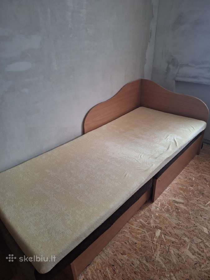 Viengulė lova su dormeo čiužiniu - nuotraukos Nr. 3