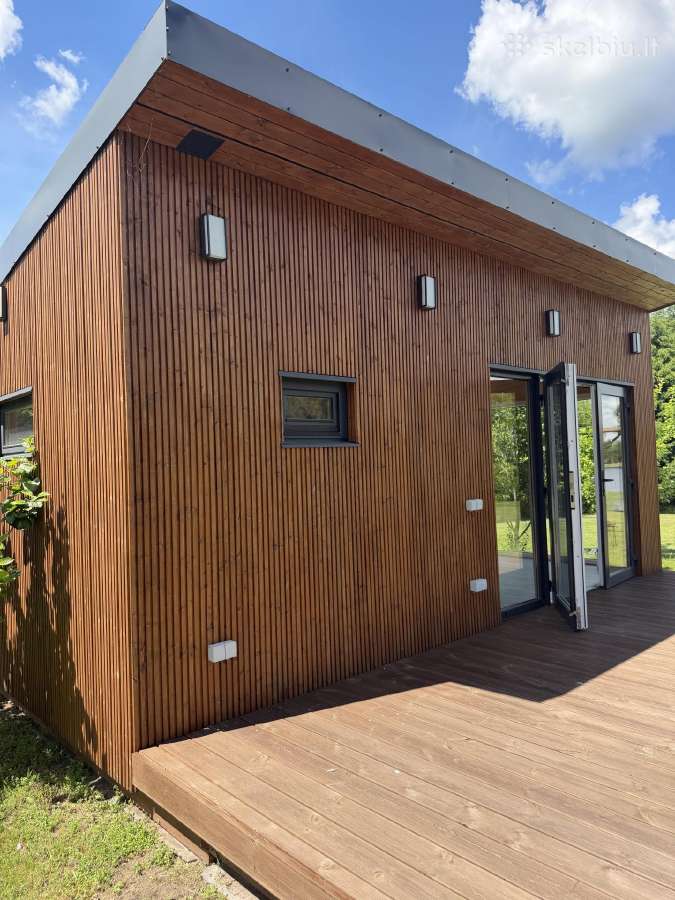 Parduodama išskirtinė karkasinė pirtis su erdvia t - nuotraukos Nr. 4