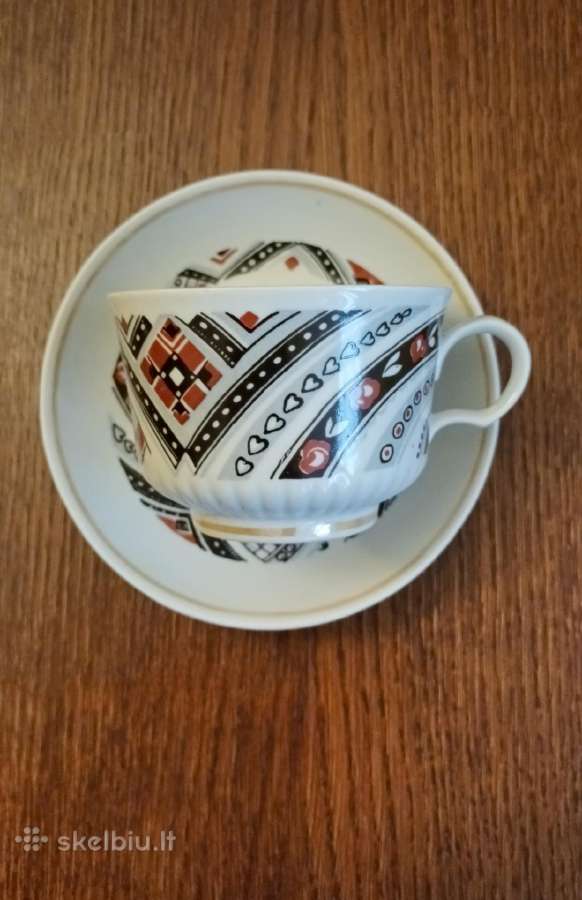 Puodeliai su lėkštute, 200ml, 4vnt., Ternopilio - nuotraukos Nr. 4