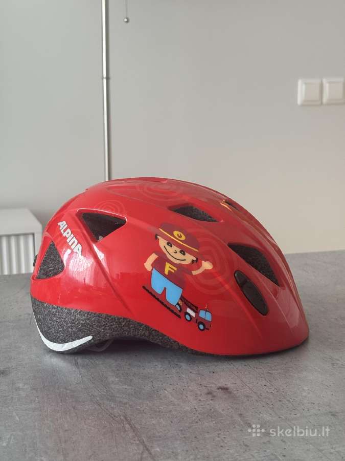 Mažai naudotas Vaikiškas šalmas Alpina 49-54 cm - nuotraukos Nr. 2