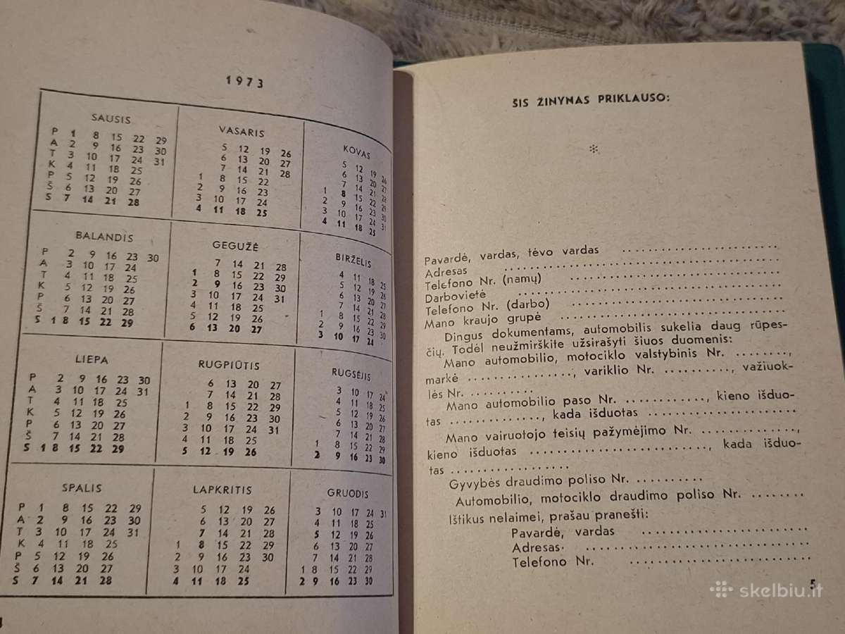 Auto kalendoriai - nuotraukos Nr. 18