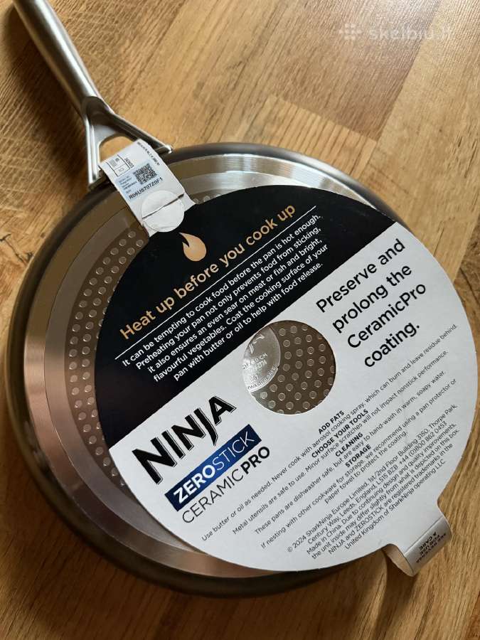 Ninja Ceramic Pro 30cm Fry Pan Cw30030uk - nuotraukos Nr. 2