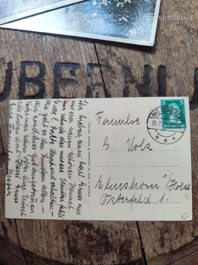 Senos atvirutės 3 vnt - nuotraukos Nr. 3