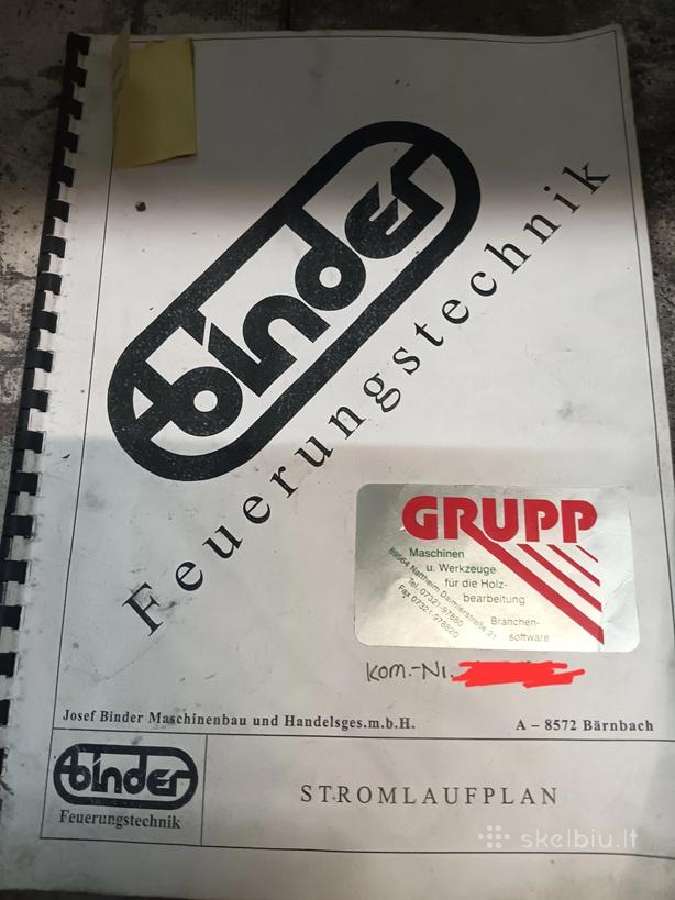 Binder 850 kw biokuro katilas - nuotraukos Nr. 24